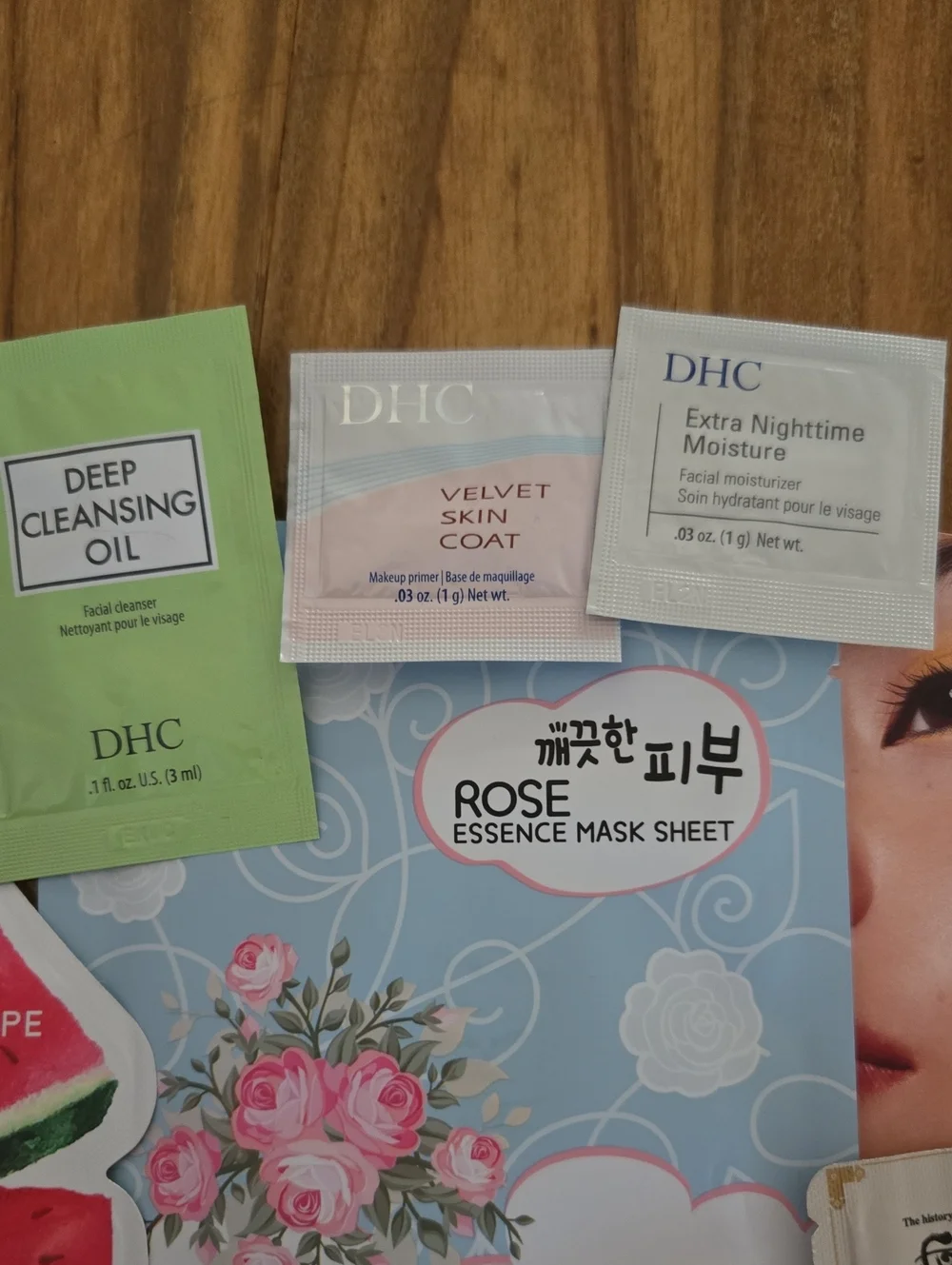 Skincare Samples Tirtir DHC Tan Luxe Glow Recipe Sheet Mask
